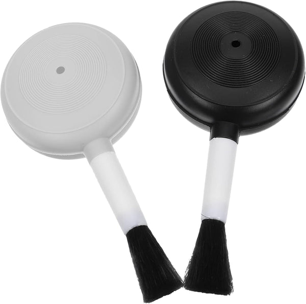 2pcs Cleaning Blower Brush, Camera Air Blower Lens, Small Hair Dryer Air Dust Blower and Brush for Laptop