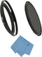 SIOTI 77mm Lens Hood, Matte Treatment Inside, Aluminum Material, Compatible with All Camera Lens S/C/N/F/O/P etc.(77mm)