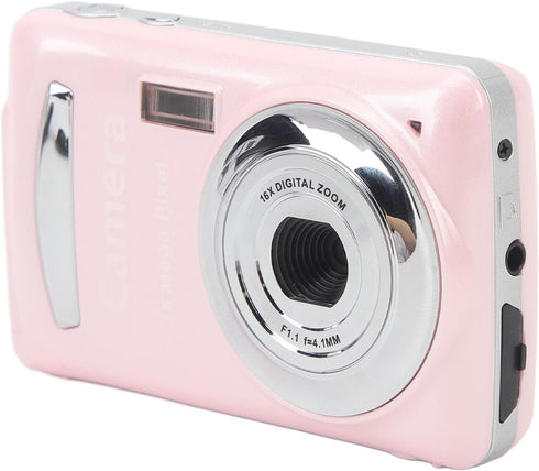 Yunseity 1080P Full HD 16X Zoom 64MP Digital Point and Shoot Camera, 2.4