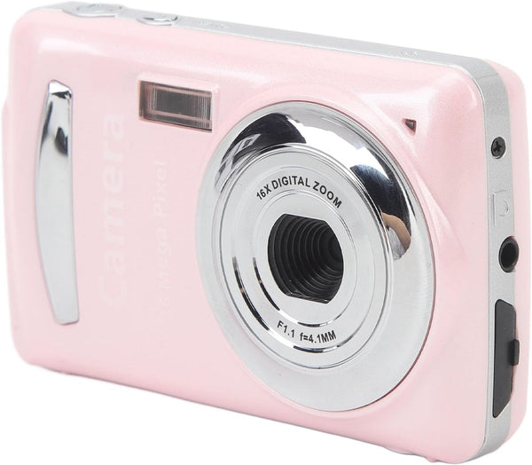 Yunseity 1080P Full HD 16X Zoom 64MP Digital Point and Shoot Camera, 2.4