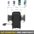 OTEMIK Car Mount, Universal Air Vent Phone Holder, Adjustable 360 Degree Rotation for iPhone 14/14 P, Galaxy Note 20