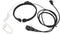 VOX Throat Mic Headset - 2 Pin Tactical Neck Bone Conduction Acoustic Earpiece for Midland GXT LXT GMRS Walkie Talkies
