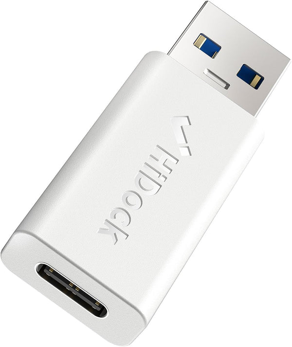 USB to USB C Adapter, USB 3.2 10Gbps, USB C Female to USB Male, Compatible with iPhone, Samsung Galaxy, Laptop PC, Fast