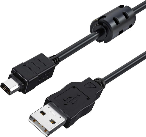 USB Data Picture Transfer Charger Cable CB-USB5 CB-USB6 CB-USB8 for Olympus Tough TG Series, Stylus 5010 Pen-E Series