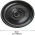 YXQ 0.5W 8 Ohm Micro Internal Speaker Magnet Loudspeaker 30mm Dia Round Metal Shell with Wire DIY Slim for PC Laptop DVD/EVD(4Pcs)