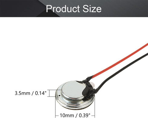 Fielect 2Pcs 0.5W 8 Ohm DIY Magnetic Speaker Arduino Round Internal Magnet Speaker Loudspeaker Replacement