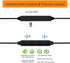 MAXROCK Ultra-Soft Sleep Earbuds, Comfortable Noise Isolating Earplugs with Mic & Volume Control - Perfect for Air
