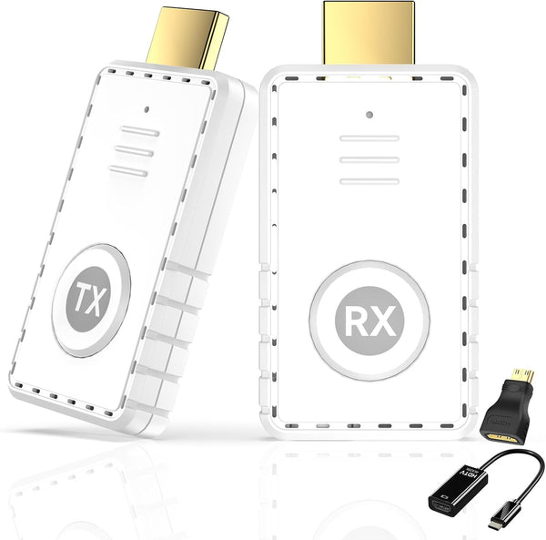 AYY 5G Wireless HDMI Transmitter and Receiver Kit, 4K HDMI Extender with 164FT
