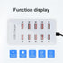 USB Charger 10-Ports, USB Charging Station for Multiple Devices, Power Hub Strip, Smart Plug Charging Dock for iPhone