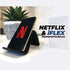 iFLEX Mini Flexible Phone Holder for Travel, Work and Home - Non-Slip Grip, Strong and Durable - Black