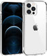TENOC Clear Case Compatible with iPhone 12 Pro Max, Non-Yellowing Protective Bumper Hard Back Cover for 6.7 Inch