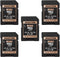 Gigastone UHS-II MicroSD to SD Memory Card Adapter, Camera Ultimate Adapter 5-Pack