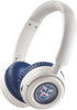 Wireless On-Ear Headphones Bluetooth with Microphone, Lightweight Foldable Wireless Headphones, Built-in LED Lights, FM