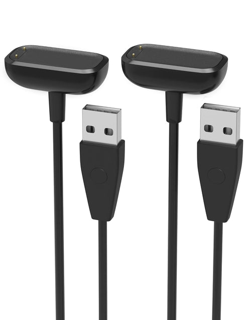 Charger Cable for Fitbit Luxe & Charge 5, 3.3Ft Smartwatch USB Magnetic Wireless Fast Charging Cable - 2Pack