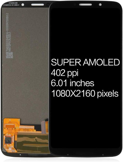 A-MIND Screen Replacement for Motorola Moto Z3 Play XT1929-1/3/4/5/6 Touch Digitizer LCD Assembly, Black
