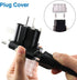 ROAD WARRIOR Universal Travel Plug Adapter Europe/UK/Australia/USA/India/China Compact Black
