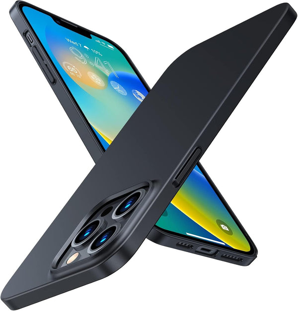 TORRAS Slim Fit Case for iPhone 12 Pro Max, Ultra-Thin Hard Plastic Cover with Non-Slip Grip
