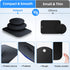 volport 6 Pack Metal Plate for Phone Magnet, Magic Plates Replacement with Sticky Adhesive for Magnetic Car Phone Mount