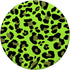 Leopard Print Stylish Cheetah Pattern Summer Cool Lime Green PopSockets Standard PopGrip