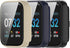 Screen Protector for iTouch Air 3 44mm Cases, Smartwatch Case Scratched Screen Protectors (Black+Navy Blue+Beige)