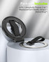 CloudValley 17 Max/16/15/14/13/12 Magnetic Phone Grip, Slim Rotating Finger Loop Ring Holder with Soft Strap