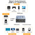 4k@60Hz, 192KHz 3.5mm HDMI ARC Audio Extractor HDMI Audio Converter with Optical S/PDIF & AUX Output for Blu-Ray