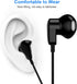 USB C Headphone for iPhone 15 Pro Max, Galaxy S24 S23 S22 S21 S20, Type C Earphone with Mic, Noise Canceling, Wired