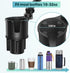 Cup Holder Phone Mount for Car with Expandable Base, Universal Multi Cup Phone Holder for All Cellphones