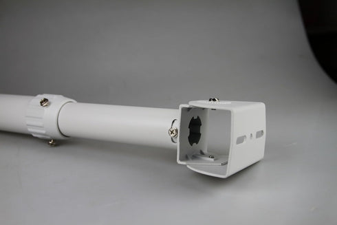 11.8-23.7 inch, ZT-NET Extendable Mounting Pole for Security Surveillance Cameras, Adjustable Ceiling Mount Bracket