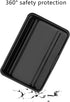 Aluminum Shock Resistant Memory Card Storage Box Holder for 8 SD SDHC MMC Micro SD TF Cards (Black)