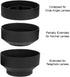 55mm Soft Rubber Lens Hood for Sony Alpha a7 Series with 28-70mm Lens