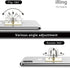 iRing Link, Made in Korea, Wireless Charging Friendly Phone Holder - Cell Phone Ring Grip Compatible with iPhone, Galaxy