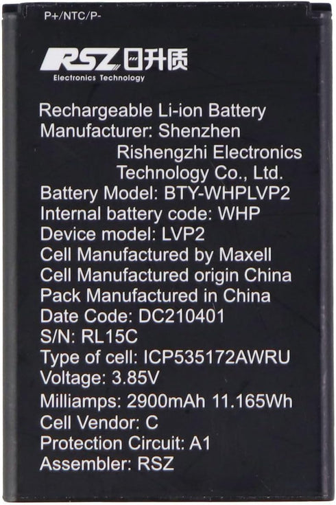 Generic LVP2 BTY-WHPLVP2 Replacement Battery for Verizon Wireless Home Phone Connect