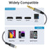 Lightning to 6.35mm 1/4" TRS Audio Stereo Cable, 4FT MFi Certified Male Adapter for i-Phone 14/13/12/Pro Max, Mixer,