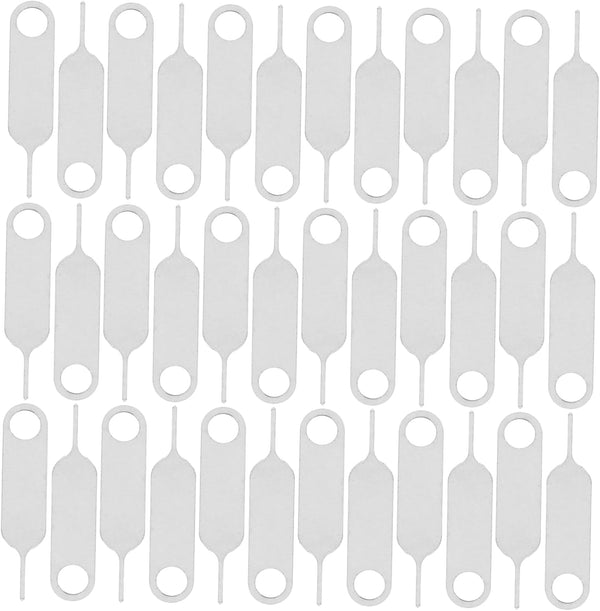 Housoutil 500pcs Sim Card Removal Tool: Stainless Steel Pin - Stainless Steel