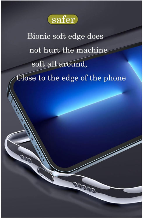 4 Pack Tempered Glass Film + Cover for IIIF150 B2 Pro (6.78"), 9H Hardness Screen Protector and Soft Silicone Case