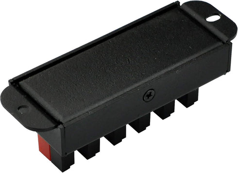 F-1011 6-Position 45A Power Pole Distribution Block Module, Connector Power Splitter Distributor Source Strip