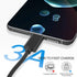 USB to Type C Fast Charger Cable Compatible with iPad Pro 12.9-inch (3rd 4th 5th Generations), Pro 11-inch (1st 2nd 3rd Generations),USB C Charging Cable Cord for iPad Mini 6th & Air 4th Generation