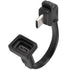 Uogw 2 Pack Extension Cable for Blink Outdoor 4(4th Gen), Weatherproof L-Shaped Flat Power Extension Cord