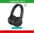Replacement Ear Cushion Pads for Sony WHXB700 Wireless Extra Bass Bluetooth Headphones ONLY (Black)