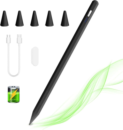 Stylus Pen for iPad 9th & 10th Generation, Fast Charge Pencil with Palm Rejection, Compatible with 2018-2024 iPads