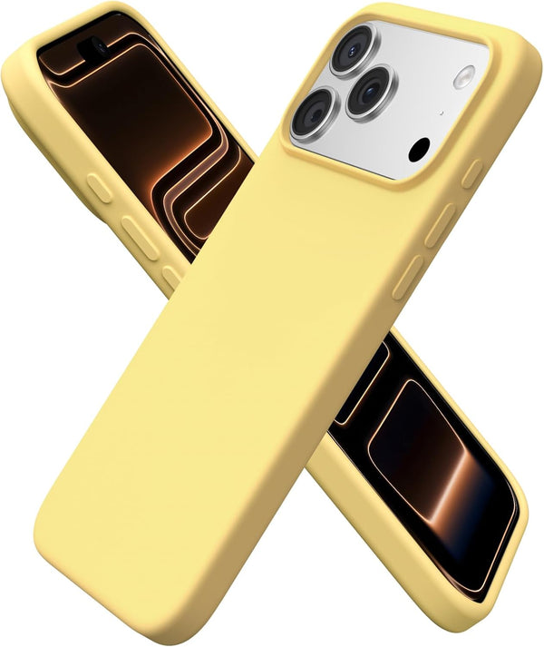 ORNARTO Compatible with iPhone 17 Pro Max Case 6.9", Slim Liquid Silicone 3
