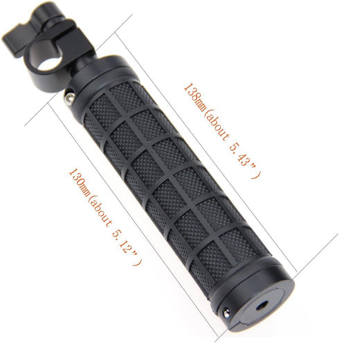 CAMVATE 15mm 1083 Rod Clamp Handle Grip Handheld for Rod Support Shoulder Mount DSLR Rig