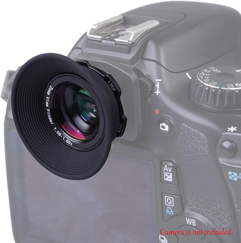 Andoer 1.08x-1.60x Zoom Viewfinder Eyepiece Magnifier for Canon Nikon Pentax Sony Olympus Fujifilm Samsung Sigma