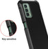 Cricket Outlast Case with Tempered Glass Screen Protector, 360 Full-Body Soft TPU Bumper Shockproof Silicone Cover