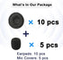 Ear Cushions for Plantronics Headset Replacement, 50mm Ear Pads for Plantronics HW251N HW261N HW510 Blackwire (10 Pack)