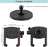 Gym Magnetic Phone Holder for Gym/Fridges/Motorcycle Tank/Motor Vehicle, 3.46 inch Magnetic Base Aluminum Alloy Ball
