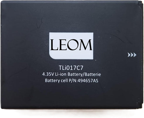 LEOM TLi017C7 Battery 1850mAh 4.35V Li-ion Replacement for TCL Phones TCL Flip 2,