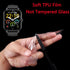 6 Pack Compatible with Nerunsa P66D 1.85” Smart Watch Screen Protector Film, Crystal Clear HD Anti-Scratch Foils