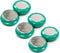 LeeCrynoid 2.4V Ni-MH TV Ear Batteries for TV Headset 5.0 Version 40810, Headphone